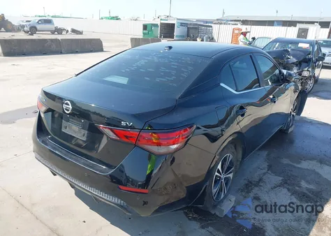 2020 Nissan Sentra Sv z USA, uszkodzony, nr VIN 3N1AB8CV6LY213472